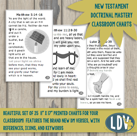 New Testament Doctrinal Mastery Classroom Charts