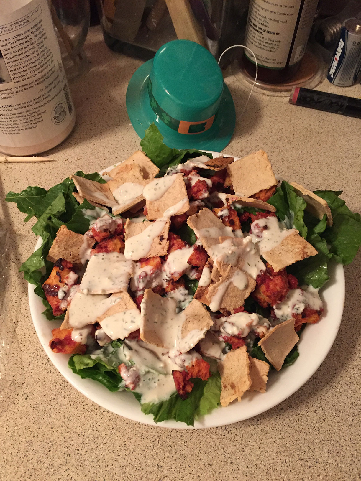 BBQ Chick'n Salad