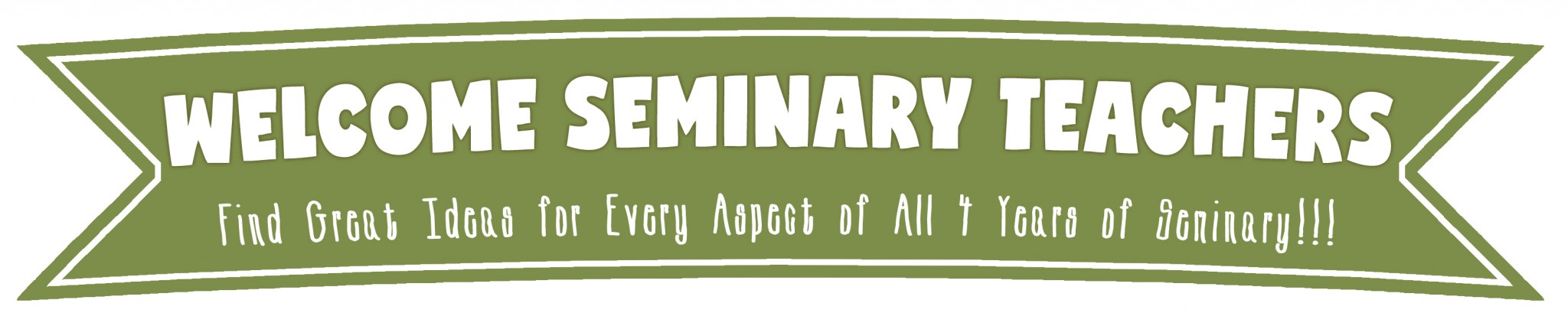 Welcome Seminary Teachers!